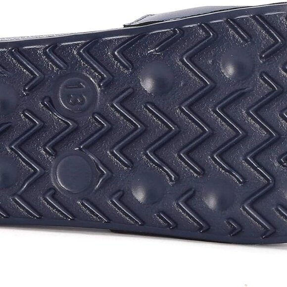 Kids Slides Shoes Non Slip Triangle Geometric Art Sandals Outdoor - Size 2 - Picture 6 of 7